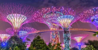Singapore Sentosa Universal Studios  - ทัวร์สิงคโปร์ เกาะมหาสนุกเซ็นโตซ่า ยูนิเวอร์แซล สูตูดิโอ ชมการแสดง RHAPSODY LIGHT SHOW  (อิสระ 1 วัน)