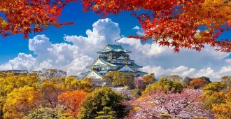 Japan Osaka Kyoto Takayama Mie Osaka Castle - ทัวร์ญี่ปุ่น ซุปตาร์...นินจา โอซาก้า เกียวโต ทาคายาม่า มิเอะ เที่ยวชมปราสาทโอซาก้า 
