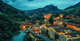 China Hangzhou Hengdian Huanglong Wangxiangu - ทัวร์จีน หังโจว เหิงเตี้ยน หวงหลง หุบเขาเทวดาวั่งเซียนกู่ (ไม่ลงร้าน)