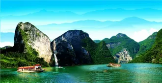 China Yusheng Enshi Xuanen Butterfly Valley - ทัวร์จีน หยีชาง เอินซือ เซียนเอิน ล่องเรือชมผาผีเสื้อ (ไม่ลงร้าน)