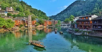 China Yichang Zhangjiajie Phoenix Ancient Town Furong Town Seven Star Mountain - ทัวร์จีน หยีชัง จางเจียเจี้ย เมืองโบราณฟ่งหวง ฝูหรงเจิ้น เขาเจ็ดดาว (ลงร้าน)