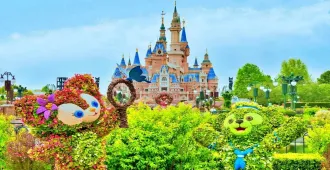 China Shanghai Chen Wang Miao Market Disneyland - ทัวร์จีน เซี่ยงไฮ้ เดินเล่นตลาดโบราณ 100 ปี สวนสนุกดิสนีย์แลนด์ (รวมรถรับส่ง - บัตรเข้าสวนสนุก)