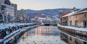 Japan Hokkaido Sapporo Asahikawa Otaru Snowmobile - ทัวร์ญี่ปุ่น ฮอกไกโด ซับโปโร อาซาฮิคาวะ ชมหิมะริมคลองโอตารุและสนุกสนาสโนว์บิล (อิสระ 1 วัน)