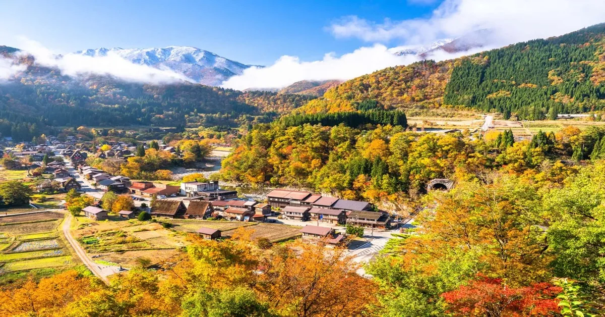 Japan Osaka Nagoya Shirakawago Autumn - ทัวร์ญี่ปุ่น โอซาก้า นาโกย่า เดินเล่นหมู่บ้านชิราคาวาโกะและชมวัดคิโยมิสึ   (อิสระ 1 วัน)