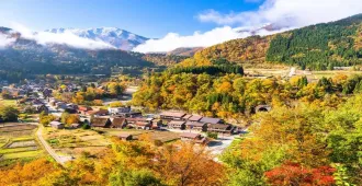 Japan Osaka Nagoya Shirakawago Autumn - ทัวร์ญี่ปุ่น โอซาก้า นาโกย่า เดินเล่นหมู่บ้านชิราคาวาโกะและชมวัดคิโยมิสึ   (อิสระ 1 วัน)