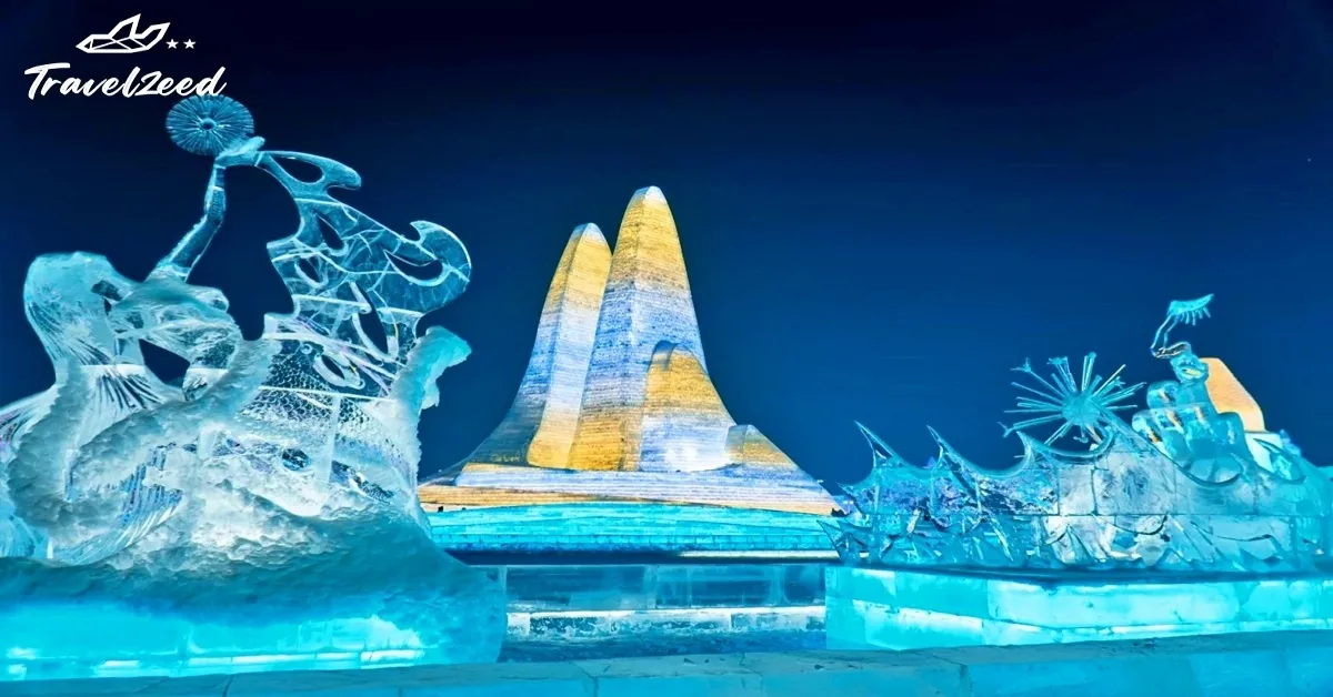 China Harbin Stay Snow Town International Ice And Snow Festival - ทัวร์จีน ซุปตาร์ ฮาร์บิน สโนว์ทาวน์ เทศกาลโคมไฟน้ำแข็ง (ไม่ลงร้าน + พักในหมู่บ้านหิมะ 1 คืน + บินภายใน 2 ขา)