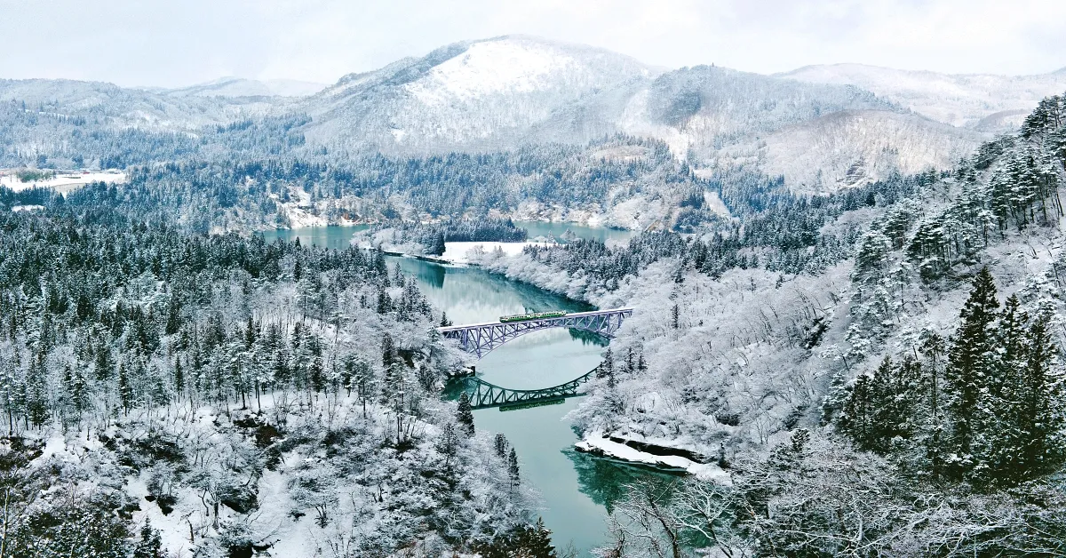 Japan Tohoku Sendai Yamagata Fukushima Ginzan Onsen Snow Tadami Line - ทัวร์ญี่ปุ่น ซุปตาร์ มหัศจรรย์ เซนได ยามากาตะ ฟุกุชิมะ แช่ออนเซ็นกินซัน ชมหิมะขาวสะพานทาดามิ