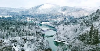 Japan Tohoku Sendai Yamagata Fukushima Ginzan Onsen Snow Tadami Line - ทัวร์ญี่ปุ่น ซุปตาร์ มหัศจรรย์ เซนได ยามากาตะ ฟุกุชิมะ แช่ออนเซ็นกินซัน ชมหิมะขาวสะพานทาดามิ