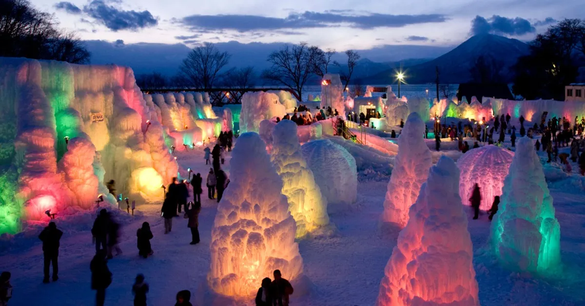Japan Hokkaido Sapporo Toya Snow Land Ice & Snow Festival - ทัวร์ญี่ปุ่น ฮอกไกโด ซัปโปโร สนุกกับกิจกรรมลานหิมะและ ชม 2 เทศกาลหิมะ