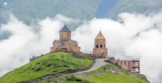 Grand Georgia Tbilisi Gudauri Gergeti Trinity Church - ทัวร์แกรนด์จอร์เจีย ทบิลิซี่ กูดาอูรี โบสถ์เกอร์เกตี้ (บินภายใน 2 ขา)
