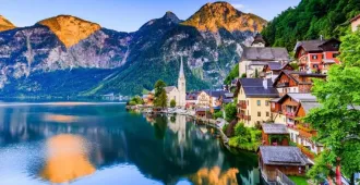 Europe Austria Germany Switzerland Jungfrau Hallstatt - ทัวร์ยุโรป ออสเตรีย เยอรมนี สวิตเซอร์แลนด์ หมู่บ้านฮัลส์สตัทท์