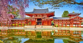 Japan Osaka Kyoto Uji Nagoya Takayama Byodoin Temple Sakura - ทัวร์ญี่ปุ่น ซุปตาร์ โอซาก้า เกียวโต อุจิ นาโกย่า ทาคายาม่า ชมวัดเบียวโดอิน หลงเสน่ห์ฤดูซากุระ