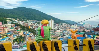 South Korea Busan Haeundae Beach - ทัวร์เกาหลีใต้ ปูซาน  เที่ยวชายหาดแฮอุนแด (เที่ยวอิสระ 1 วัน)