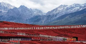 China Kunming Dali Lijiang Shangri-La Impressions Lijiang - ทัวร์จีน คุนหมิง ต้าหลี่ ลี่เจียง แชงกรีล่า ชมการแสดงเรื่องราวชนพื้นเมือง (ไม่ลงร้าน)