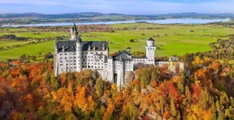 Europe Germany Switzerland  Italy Fussen Lomazzo Lucerne Lake Cruise Autumn - ทัวร์ยุโรป เยอรมัน สวิตเซอร์แลนด์ อิตาลี ฟุสเซน โลมาซโซ ล่องเรือทะเลสาบลูเซิร์น ใบไม้เปลี่ยนสี 