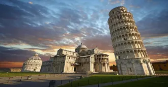 Europe Italy Switzerland France Piazza del Duomo Pisa - ทัวร์ยุโรป มหัศจรรย์... อิตาลี สวิตเซอร์แลนด์ ฝรั่งเศส เที่ยวชมจัตุรัสเปียซซา เดล ดูโอโม 