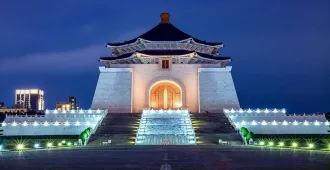 Taiwan Chiayi Taichung Taipei Chiang Kai Shek Memorial Hall - ทัวร์ไต้หวัน เจียอี้ ไถจง ไทเป เที่ยวชมอนุสรณ์สถานเจียงไคเช็ค (ไม่ลงร้าน)