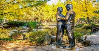 South Korea Seoul Incheon Nami Island Soyanggang Sky Walk Starfield Library - ทัวร์เกาหลีใต้ โซล อินชอน เที่ยวชมเกาะนามิ สะพานโซยางคัง ห้องสมุดสตาร์ฟิลด์