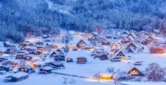 Japan Osaka Nabana no Sato Shirakawago Hakuba Fuji - ทัวร์ญี่ปุ่น มหัศจรรย์ โอซาก้า นาบานาโนะซาโตะ ชิราคาวาโกะ ฮาคุบะ ฟูจิ 