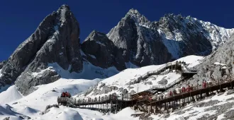China Kunming Dali Shangri-La Lijiang High Speed Rail - ทัวร์จีน คุนหมิง ต้าหลี่ แชงกรีล่า ลี่เจียง นั่งรถไฟความเร็วสูง (ลงร้าน)