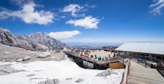 China Kunming Dali Lijiang Shangri-La Jade Dragon Snow Mountain - ทัวร์จีน คุนหมิง ต้าหลี่ ลี่เจียง แชงกรีล่า เที่ยวชมอุทยานภูเขาหิมะมังกรหยกและทะเลสาบไป๋สุ่ยเหอ (ไม่ลงร้าน)