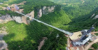China Changsha Zhangjiajie  Fenghuang Furong Zhen - ทัวร์จีน ฉางซา จางเจียเจี้ย เฟิ่งหวง ฝูหรงเจิ้น สะพานกระจก (ไม่ลงร้าน)