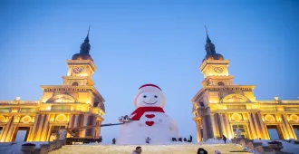 China Harbin Snow Town Harbin Ice & Snow Festival - ทัวร์จีน บินตรง ฮาร์บิน สโนว์ทาวน์ มหัศจรรย์แดนหิมะ เทศกาลน้ำแข็งที่ใหญ่ที่สุดในโลก