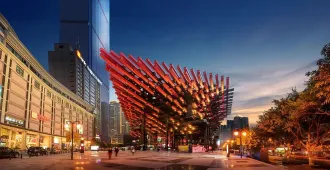China Chongqing Wulong Guotai Arts Center - ทัวร์จีน ฉงชิ่ง อู่หลง เที่ยวชมตึกตะเกียบ (อิสระ 1 วัน + ไม่ลงร้าน)