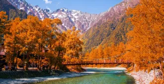 Japan Osaka Kyoto Takayama Kamikochi Uji Kappa Bridge - ทัวร์ญี่ปุ่น ซุปตาร์... โอซาก้า เกียวโต ทาคายามะ คามิโคจิ อุจิ เที่ยวชมสะพานกัปปะ บะชิ 
