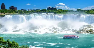 East America Niagara Falls New York - ทัวร์อเมริกาตะวันออก น้ำตกไนแองการ่า นิวยอร์ก