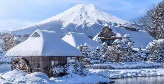 Japan Tokyo Fuji Kusatsu Kawagoe Ski - ทัวร์ญี่ปุ่น โตเกียว ฟูจิ คุซัทสึ คาวาโกเอะ เล่นสกีที่ลานมินาคามิ ชมโชว์ยูโมมิ
