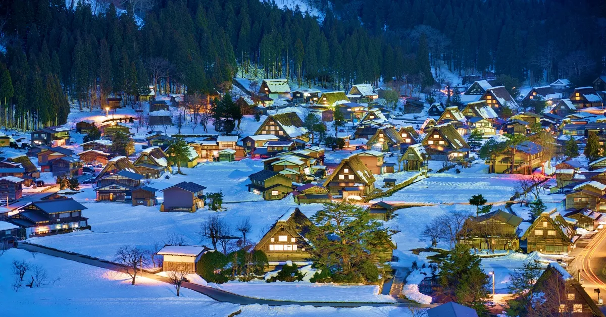 Japan chill chic check in Osaka Nagoya Kyoto Shirakawago Biwago Snow - ทัวร์ญี่ปุ่น โอซาก้า นาโกย่า เกียวโต ชิราคาวาโกะ บิวะโกะ หิมะตก