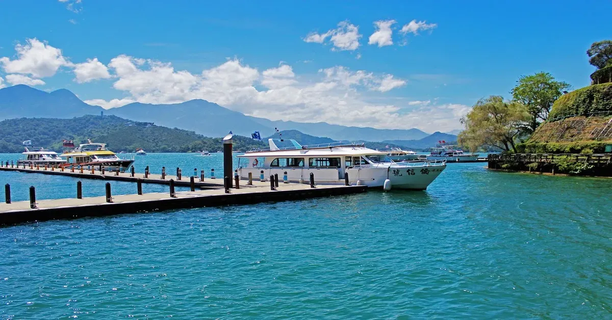 Taiwan Taipei Taichung Nantou Sun Moon Lake - ทัวร์ไต้หวัน ไทเป ไถจง หนานโถว ล่องเรือทะเลสาบสุริยันจันทรา ดื่มด่ำไปกับบรรยากาศที่ไต้หวัน สุดเลิ๊ฟ (ลงร้าน)