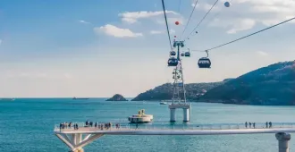 South Korea Busan Gamcheon Village Songdo Skywalk - ทัวร์เกาหลี ปูซาน หมู่บ้านวัฒนธรรมคัมซอน ซงโดสกายวอร์ค