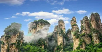 China Changsha Zhangjiajie Furongzhen Fenghuang Tianzi Shan - ทัวร์จีน บินตรงฉางซา จางเจียเจี้ย ฝูหรงเจิ้น เฟิ่งหวง เที่ยวชมเขาอวตาร (ไม่ลงร้าน)