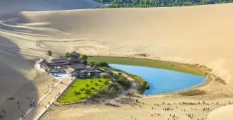 China Silk Road Dunhuang Zhangye Lanzhou Urumqi  - ทัวร์จีน เส้นทางสายไหม ตุนหวง จางเย่ หลานโจว อูหลู่มู่ฉี (ไม่ลงร้าน)  