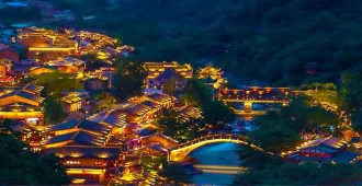 China Wuyuan Nanchang Wangxiangu Valley - ทัวร์จีน อู้หยวน หนานชาง หุบเขาเทวดาวั้งเซียนกู่ (ไม่ลงร้าน)