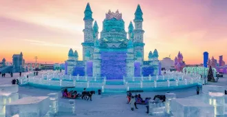 China Harbin Harbin International Ice and Snow festival  - ทัวร์จีน ฮาร์บิน ชมเทศกาลหิมะและน้ำแข็งที่ใหญ่ที่สุดในโลก 1 ปีมีเพียงครั้งเดียว (ไม่ลงร้าน)