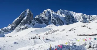 China Kunming Jiaozi Snow Mountain - ทัวร์จีน คุนหมิง ชมภูเขาเจี้ยวจื่อ (ลงร้าน)