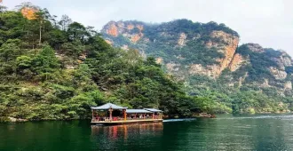 China Changsha Zhangjiajie Baofeng Lake - ทัวร์จีน บินตรงฉางซา จางเจียเจี้ย ล่องเรือทะเลสาบเป่าเฟิ่งหู (ลงร้าน)