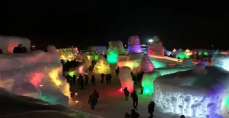 Japan Hokkaido Sapporo Asahikawa Sounkyo Ice Festival  - ทัวร์ญี่ปุ่น ฮอกไกโด ซัปโปโร อาซาฮิคาวะ เข้าชมเทศกาลน้ำแข็งโซอุนเคียวและพาเหรดเพนกวิน