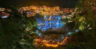 China Changsha Zhangjiajie Fu Rong Zhen Fenghuang - ทัวร์จีน ฉางซา จางเจียเจี้ย ฝูหรงเจิ้น เฟิ่งหวง เที่ยวชมเมืองโบราณฝูหรงเจิ้นและแกรนด์แคนยอน (ไม่ลงร้าน)