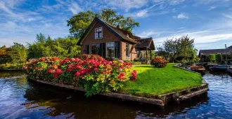 Benelux Netherlands Belgium Germany Luxembourg - ทัวร์เบเนลักซ์ เนเธอร์แลนด์ เบลเยียม  ลักเซมเบิร์ก เยอรมนี ชมหมู่บ้านกีธูร์นและหมู่บ้านกังหันลมซานส์สคันส์