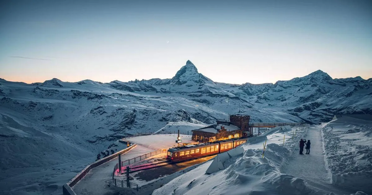 Grand Switzerland - ทัวร์แกรนด์ สวิตเซอร์แลนด์ ขึ้นรถไฟซิตยอดเขากรอบเนอร์แกรตและเมืองเซอร์แมท