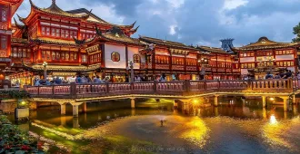 China Shanghai Nanxun Old Town - ทัวร์จีน เซี่ยงไฮ้ เมืองโบราณหนานซุน อิสระท่องเที่ยว 1 วัน (ลงร้าน)