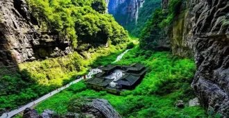 China Chongqing Wulong Fairy Mountain - ทัวร์จีน ฉงชิ่ง อู่หลง อุทยานเขานางฟ้า นั่งรถไฟทะลุตึกสุดฟิน (บินตรง + ไม่ลงร้าน)