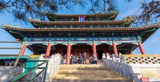 China Beijing Great Wall of China Altar of Heaven - ทัวร์จีน ปักกิ่ง กำแพงเมืองจีน หอฟ้าเทียนถาน (ลงร้าน)