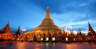 Myanmar Yangon Siriam Shwedagon Pagoda - ทัวร์พม่า ย่างกุ้ง สิเรียม ชเวดากอง