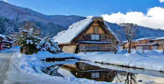 Japan Snowy Days in Osaka Tokyo Kyoto Fuji Uji Takayama Shirakawago - ทัวร์ญี่ปุ่น โอซาก้า โตเกียว เกียวโต ฟูจิ อุจิ ทาคายาม่า หมู่บ้านมรดกโลกชิราคาวาโกะ หิมะ