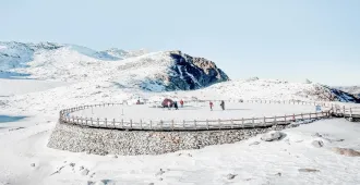 China Chengdu Siguniangshan Dagu Glacier National Park - ทัวร์จีน เฉิงตู ภูเขาสี่ดรุณี อุทยานน้ำแข็งต๋ากู๋ปิงชวน (ไม่ลงร้าน)